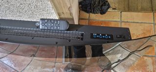 Estufa efecto leña con mando a distancia