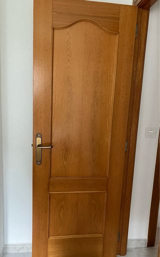 9 puertas de madera con marcos