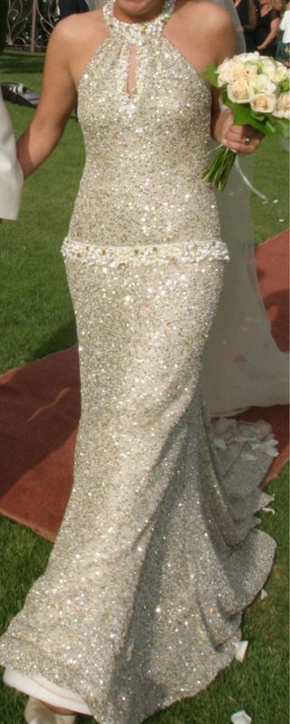 VESTIDO DE NOVIA DE PEDRERIA DE PRONOVIAS