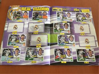 Álbum de 245 cromos liga este BBVA Panini 13 14