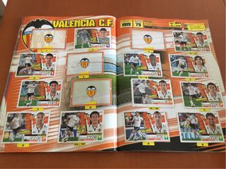 Álbum de 245 cromos liga este BBVA Panini 13 14