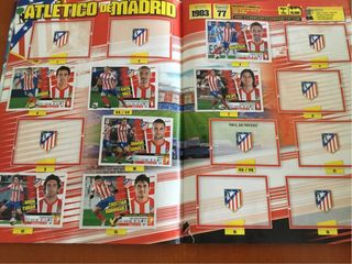 Álbum de 245 cromos liga este BBVA Panini 13 14