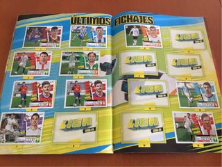 Álbum de 245 cromos liga este BBVA Panini 13 14