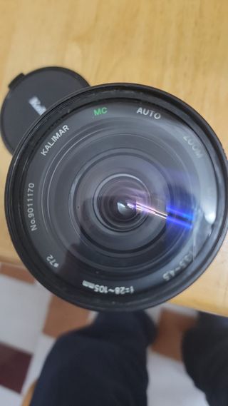 Lentes cámara antigua Canon