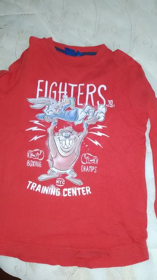 4 magliette per bambino età 6 anni