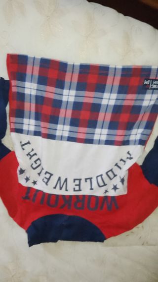 4 magliette per bambino età 6 anni