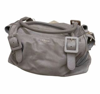 Bolso de Cuero gris  L.K.Bennett 
