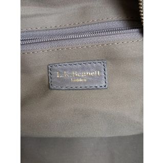 Bolso de Cuero gris  L.K.Bennett 