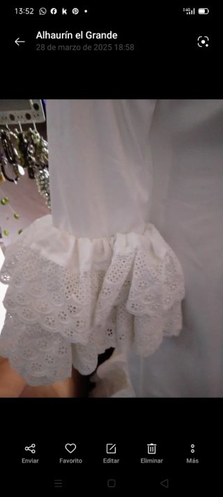 Traje flamenca gitana sevillana t 42