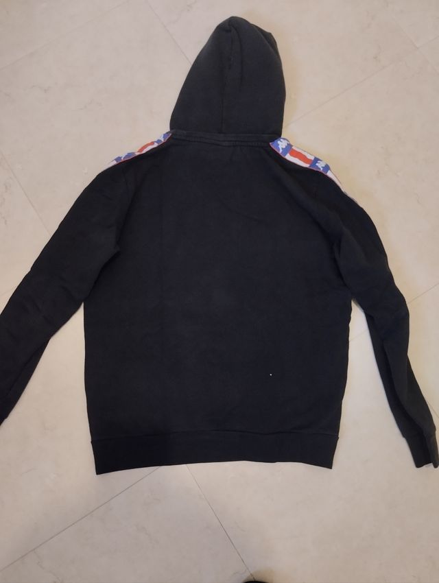 Felpa col cappuccio Kappa