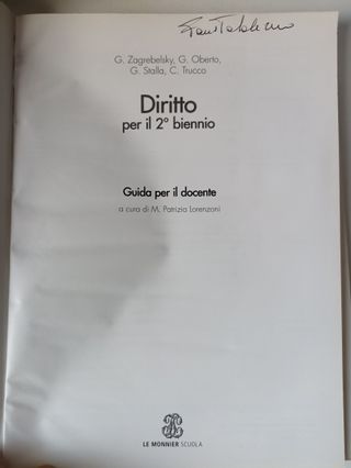 Diritto per il secondo biennio (Guida per docenti)