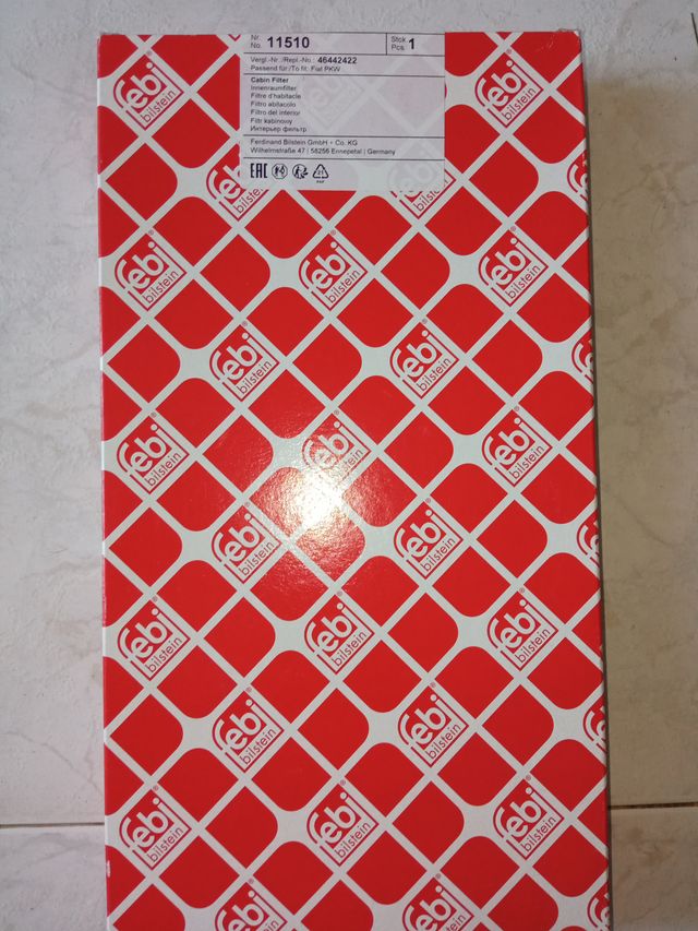 Filtro Polen Febi 11510 Alfa Lancia Fiat