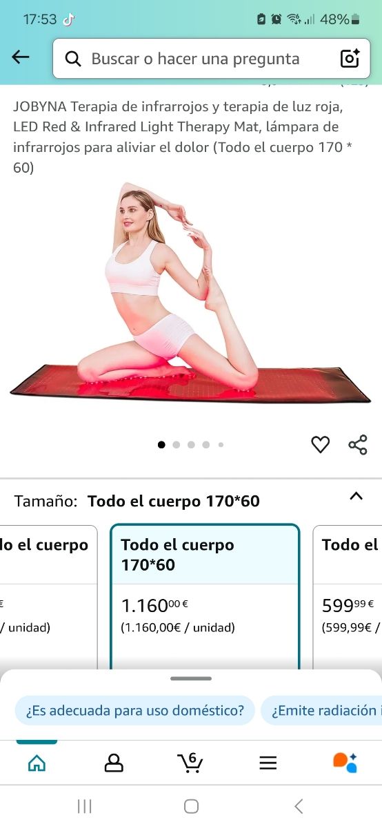 Terapia infrarrojos todo el cuerpo