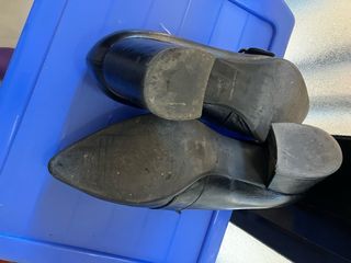 Zapatos negros tacón