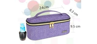 Bolsa organizadora de vernizes