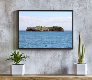 🖼️ Cuadro Faro Mouro - Cuadro Santander Cantabria