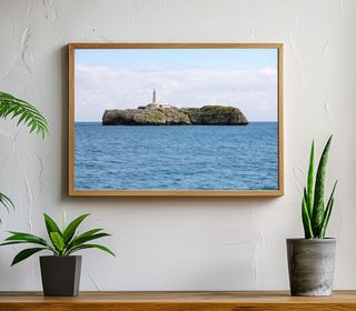 🖼️ Cuadro Faro Mouro - Cuadro Santander Cantabria
