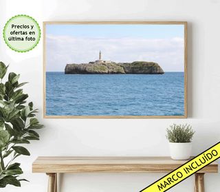 🖼️ Cuadro Faro Mouro - Cuadro Santander Cantabria