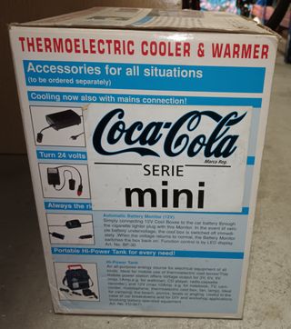 Mini nevera frio y calor de Coca Cola.