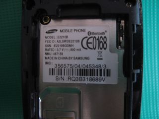 CELLULARE SAMSUNG E2210B - BLUE  VINTAGE 
