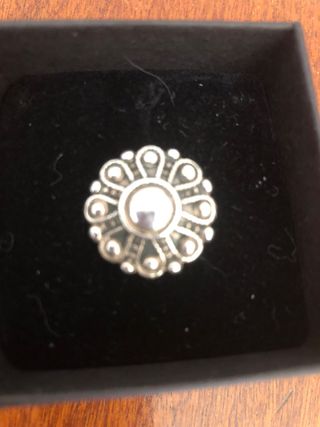 Anillo de plata