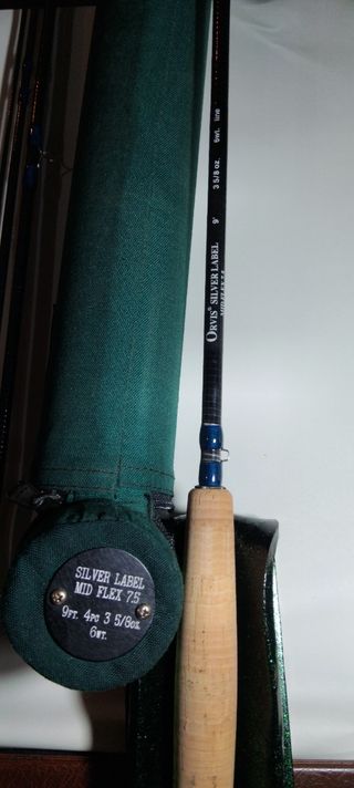 Caña Orvis Silver Label y carrete Orvis Battenkill
