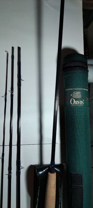 Caña Orvis Silver Label y carrete Orvis Battenkill