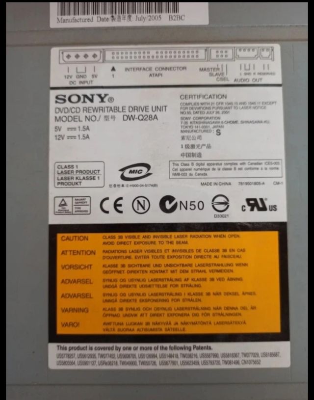 Disquetera Sony para PC