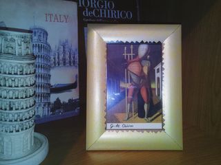 De Chirico firmate a mano timbro