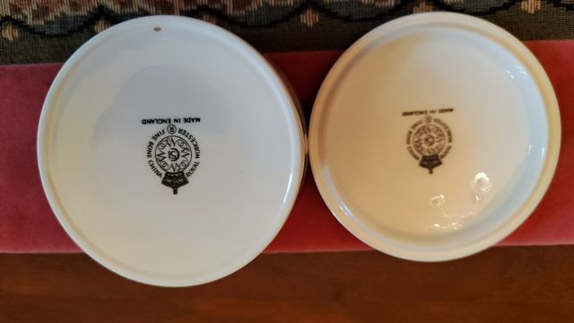 Portagioie in porcellana floreale