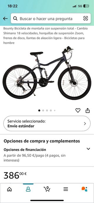 Bicicleta Bounty de montaña Adulto/a