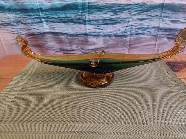 CENICERO MURANO Y JUEGO VINO