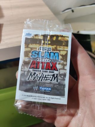 Juego de cartas WWE smack down precint