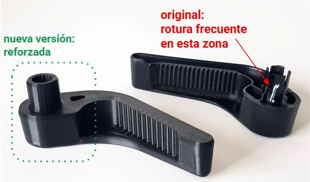 Palanca ajuste asiento pasajero VITO W638