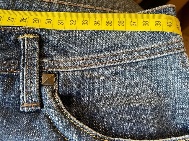 Mini falda tejana Mango