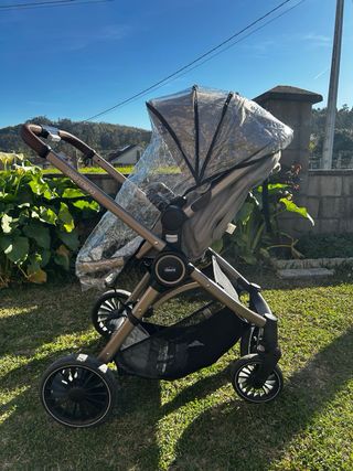 Cochecito bebé Chicco con silla y maxi cosi