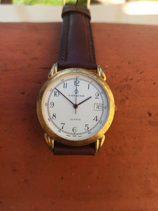 🇨🇭RELOJ CANDINO QUARTZ Y 2 CAJAS🇨🇭