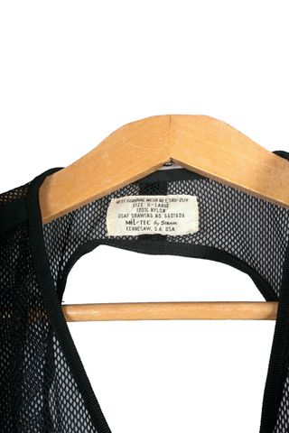 gilet  da caccia / pesca nero vintage anni 90