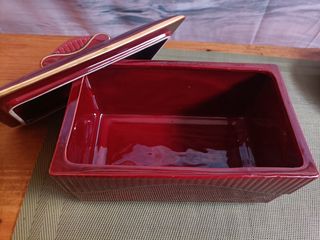 ANTIGUO JARRON, MANTEQUILLERA FRANCESA Y TETERA