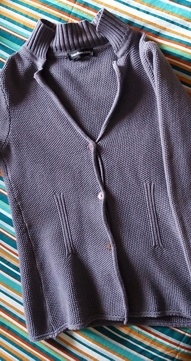 Cardigan color antracite