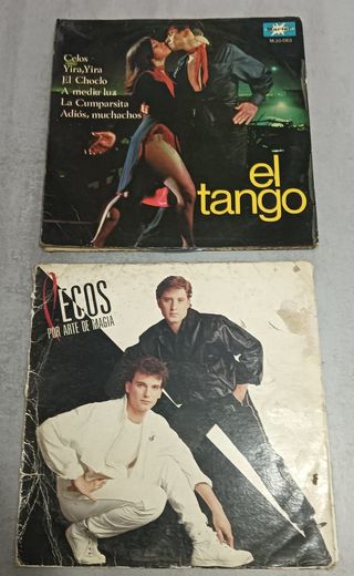 Colección de 13 LPs y 2 Singlers de Vinilo.
