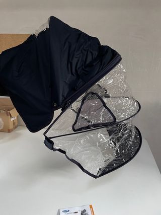 NUEVO Conjunto de lluvia Capota y cubrepies Jane