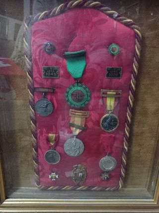 Cuadro Medallas insignias militares