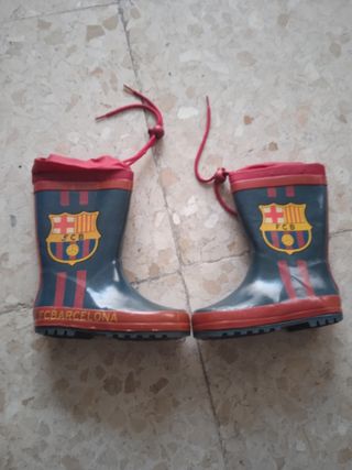 Botas del Barça para niños