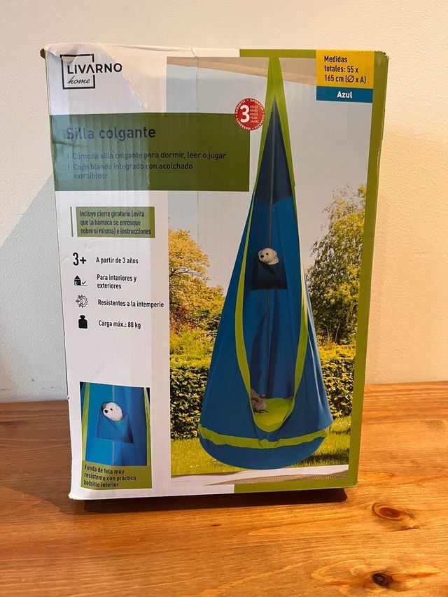 Sedia sospesa ad amaca, lettino, altalena