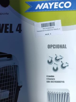 Transportín Bracco Travel 4