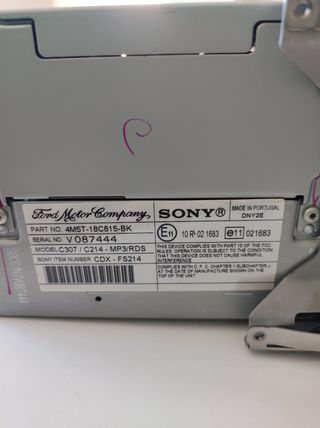 Equipo de música para Ford Focus 2