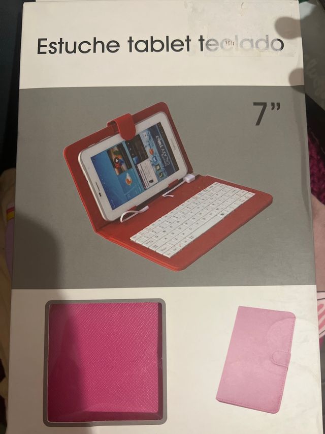 Funda tablet con teclado 7 
