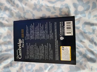 Diccionario Bilingue Cambridge Spanish-English Paperback Pocket edition