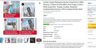 Limpiacristales Ducha y Más